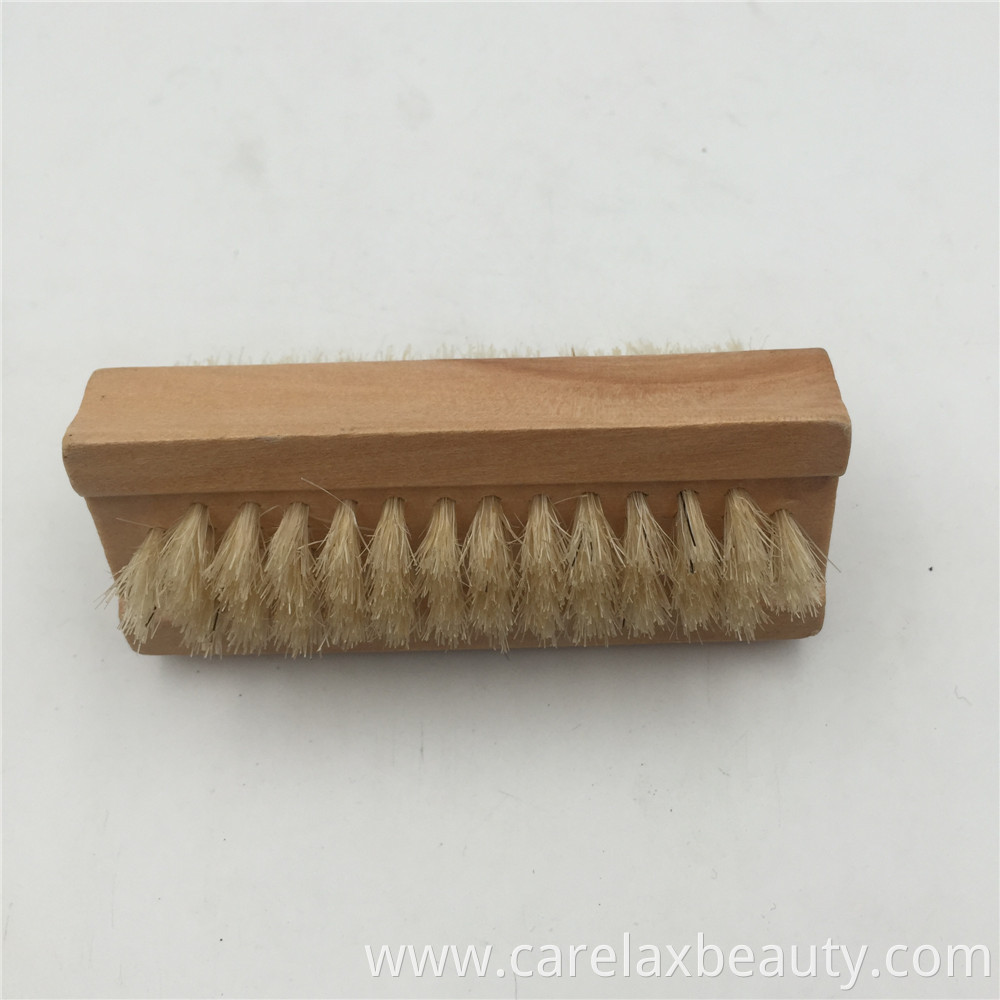 high quality natural wooden nail brush